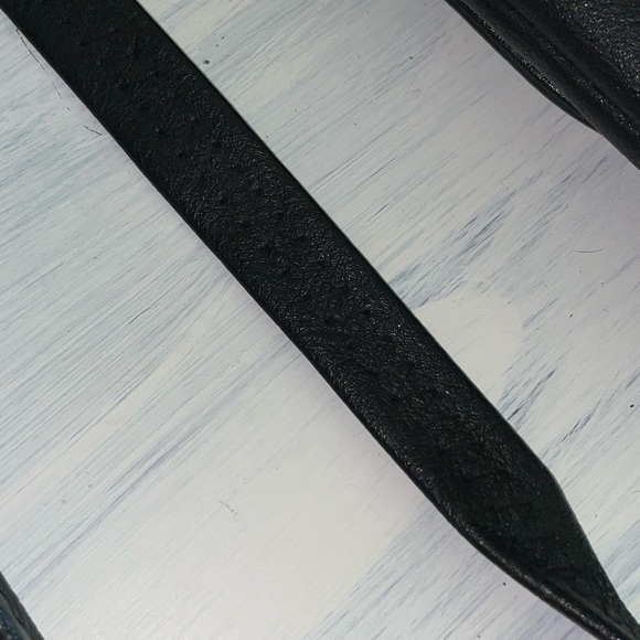 NYLS VINTAGE crossbody bag purse rare Black and Gold Women's Bag - Picture 9 of 10